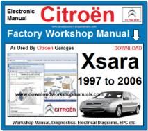 Citroen Xsara Workshop Manual Download